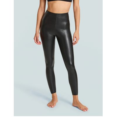 COMMMANDO NWT 7/8 Faux Leather Legging in Black // XS